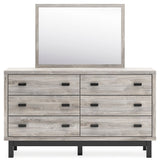 Vessalli - Gray - Dresser And Mirror