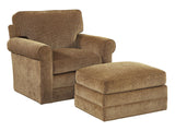 Lexington Upholstery - Clifton Swivel Chair - Light Brown