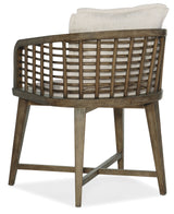 Sundance - Barrel Back Chair - Beige / Light Brown