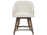 Modern / Mist & Veil - Swivel Counter Chair - Haze / Levi Oyster