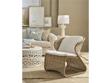 Oasis - Lounge Chair - Light Brown / White