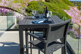 Vegas - Sling Bar Stool - Graphite