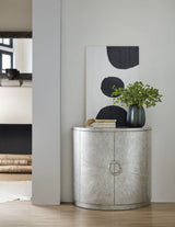 Melange - Deserie Demilune Chest - Pearl Silver