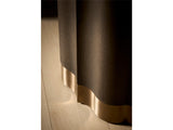 Fenwick - Embossed End Table - Dark Brown