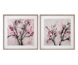 The Blossoms I Framed Print - Pink