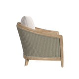 Cambria - Club Chair - Gray / White