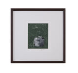 Dual Dichotomy - III Framed Print - Gray / White