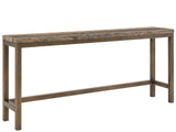 Montclair - Brindle Console With 3 Stools - Light Brown / Beige