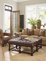 Tommy Bahama Upholstery - Heather Cocktail Ottoman
