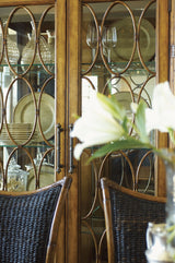 Island Estate - Mariana Display Cabinet - Dark Brown