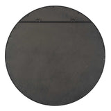 Ranchero - White Round Mirror