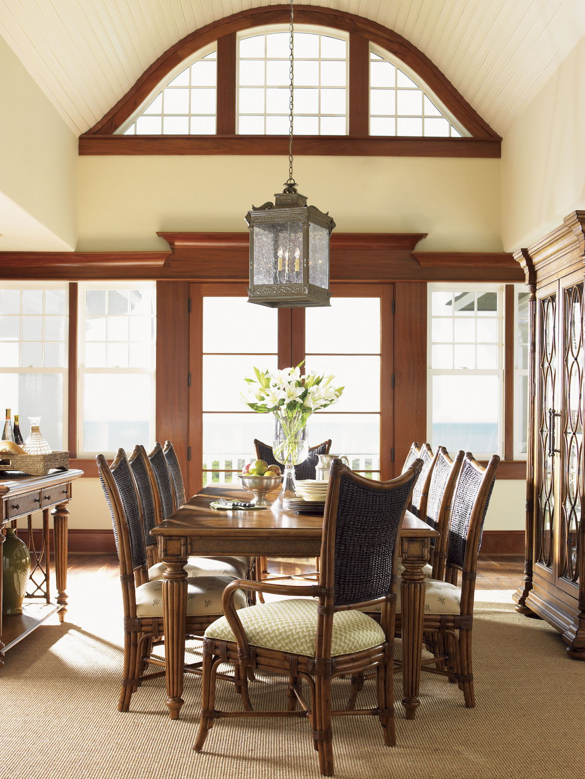 Island Estate - Grenadine Rectangular Dining Table - Dark Brown