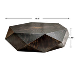 Volker - Coffee Table - Worn Black