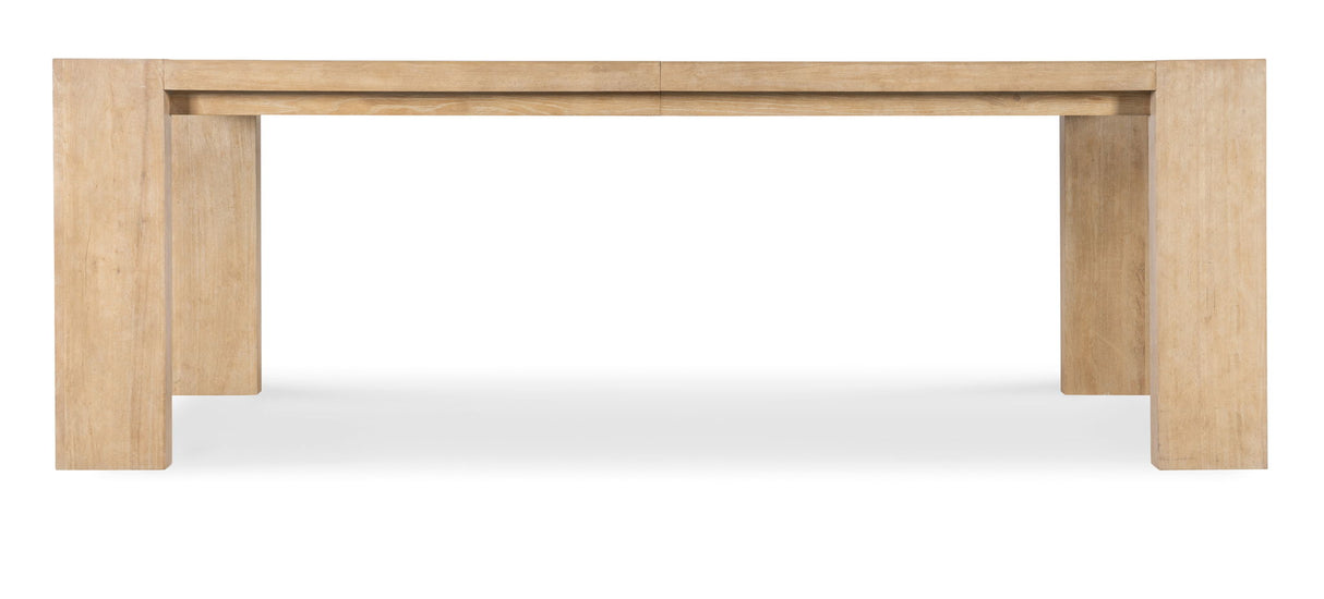 Retreat - Rectangle Dining Table With 1-22" Leaf - Beige