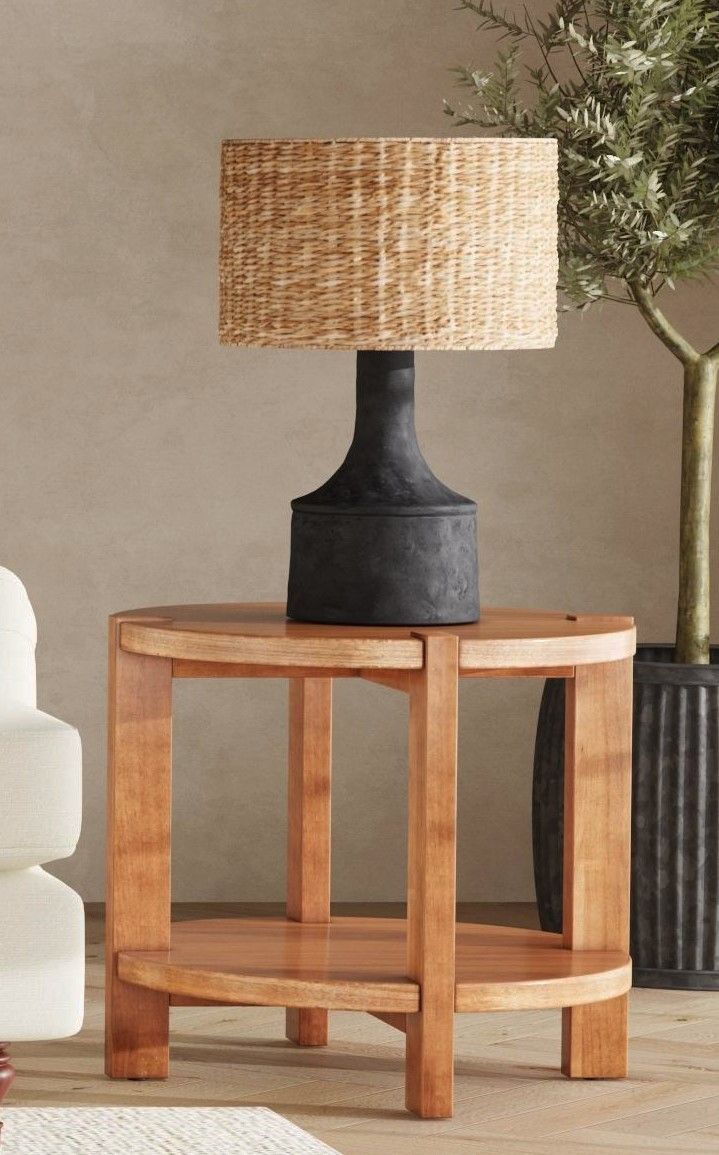 Winston - End Table - Warm Walnut