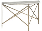 Avaline - Spier Console Table - Bronze / Gray