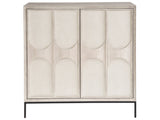 Coalesce - Odessa Bar Cabinet - Pearl Silver