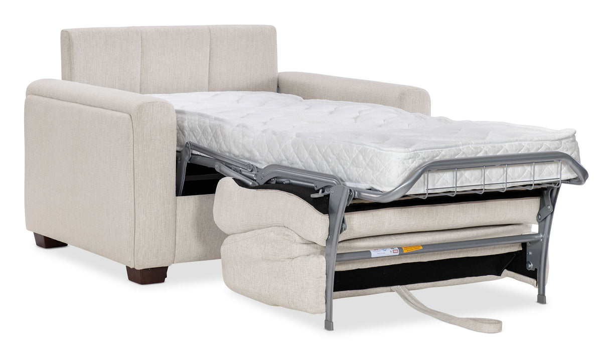 SS - Griffin Twin Sleeper Chair - New Page Flax