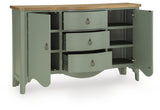 Actonville - Accent Cabinet - Antique Green