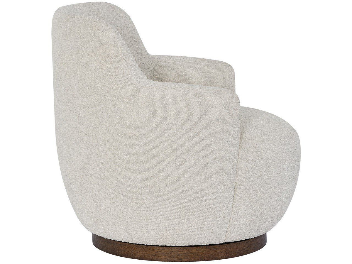 Chloe - Swivel Chair - White – Domestic Possessions