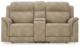 Next-Gen Durapella - Reclining Power Loveseat With Console