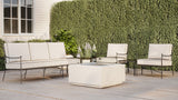 Provence - Sofa, With Self Welt - Canvas Flax / Black