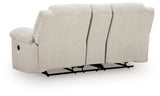 Orlen - Double Reclining Loveseat With Console - Winter