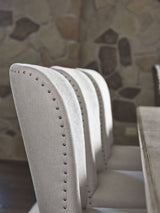 Oyster Bay - Baxter Upholstered Side Chair - Pearl Silver