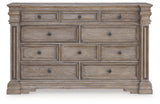 Blairhurst - Dresser - Light Grayish Brown