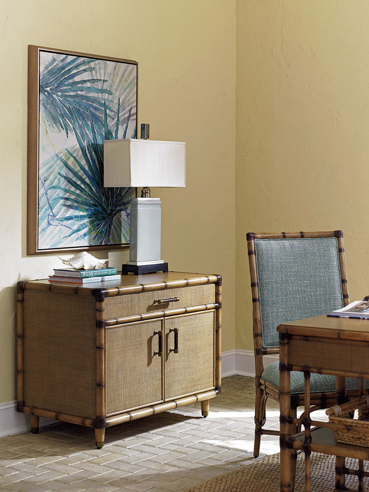 Twin Palms - Larimar Storage Chest - Light Brown