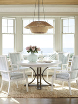 Ocean Breeze - Savannah Round Dining Table - White