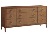 Palm Desert - Paxton Triple Dresser - Dark Brown