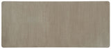 Affinity - 78" Rectangle Pedestal Dining Table With 2-18" Leaves - Gray
