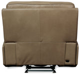 Riverton - Power Gliding Recliner With Power Headrest And Lumbar - Brown