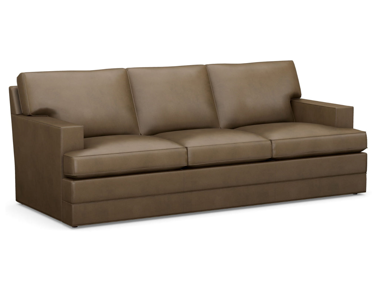 Couture Leather - Tyson Leather Sleeper Sofa - Dark Brown