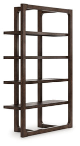 Breckington - Dark Brown - Bookcase