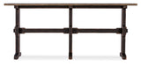Americana - Trestle Console Table - Dark Brown