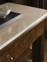 Archives - Four-Drawer Chest - Dark Brown