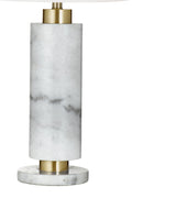 Savoy - Table Lamp - White / Brushed Gold