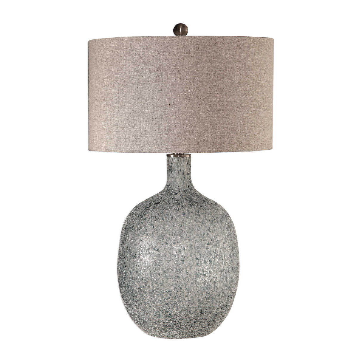 Oceaonna - Glass Table Lamp - Blue, Light