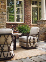 Royal Kahala Black Sands - Swivel Chair - Dark Brown