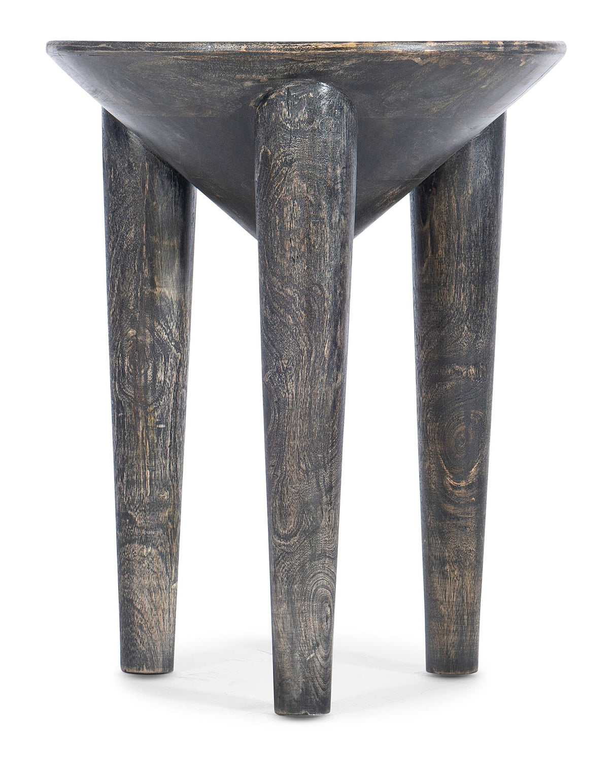 Commerce And Market - Pyramid Side Table - Dark Gray