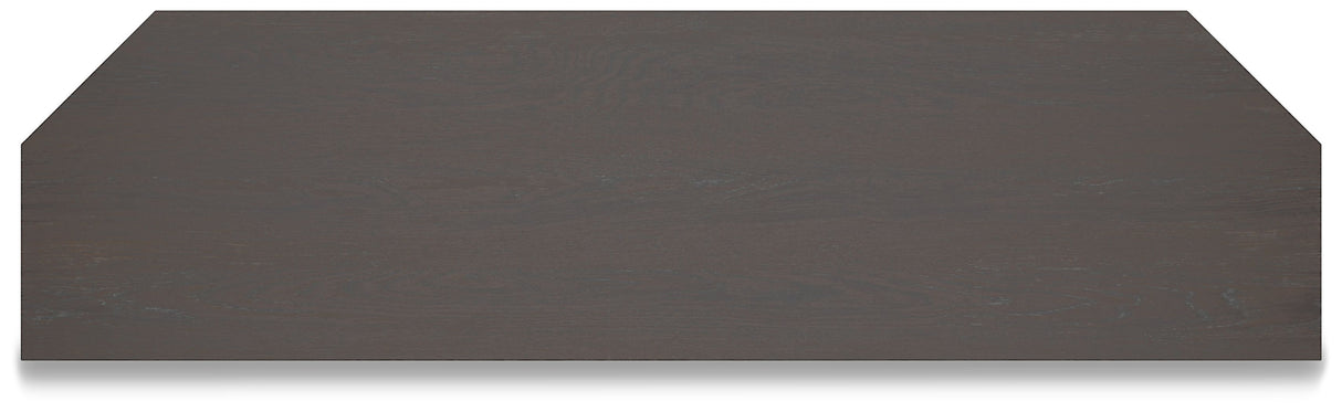Dorrinson - Two-tone - Medium Corner TV Stand