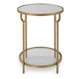 Side Table - Antique Gold