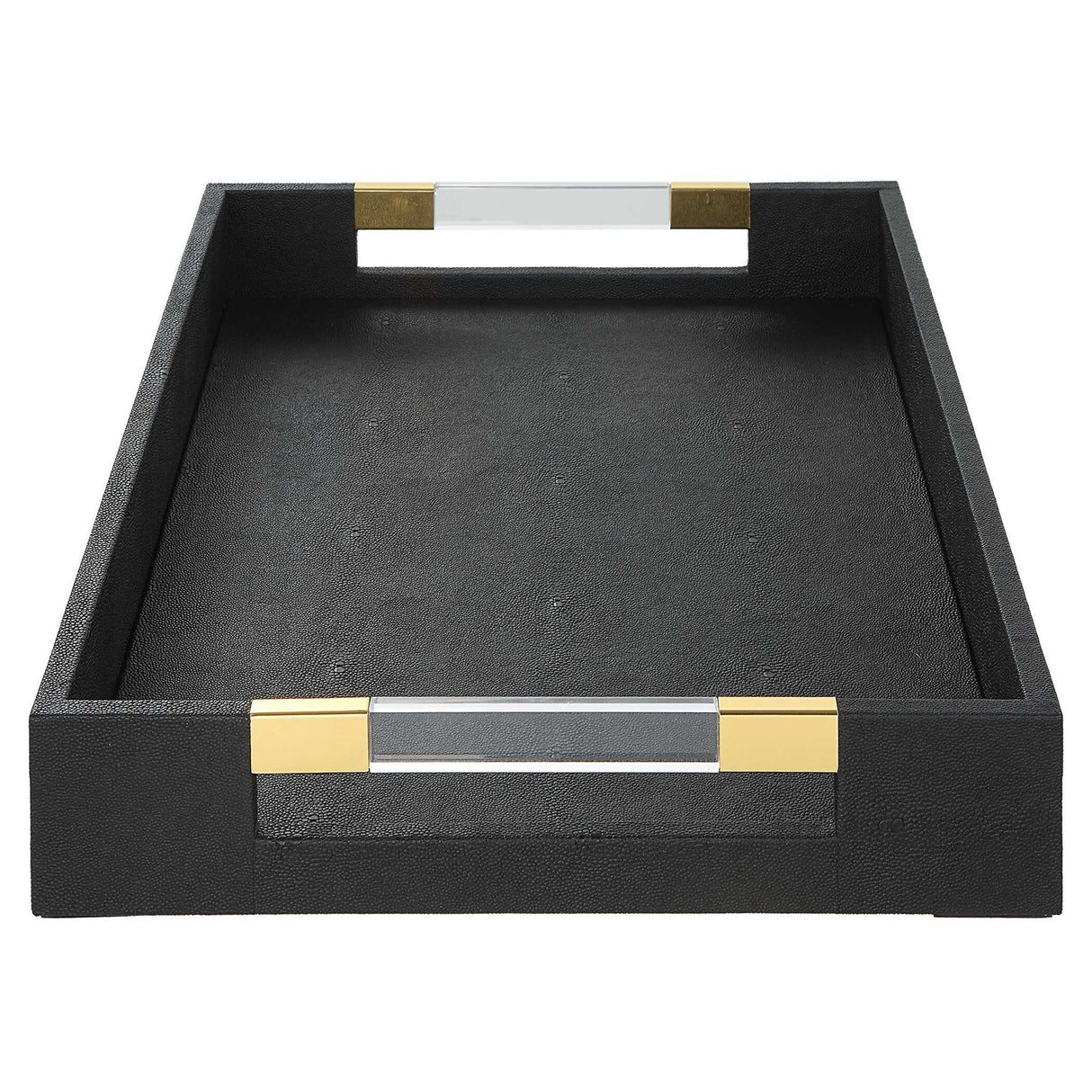 Wessex - Black Shagreen Tray