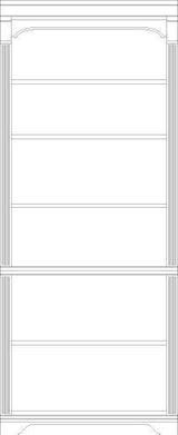 Brookhaven - Tall Bookcase