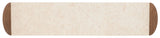 Eleana - Marble Top Console Table - Medium Wood