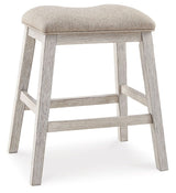 Skempton - Upholstered Stool (Set of 2) - White