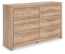 Kinlanni - Six Drawer Dresser
