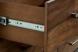 Kraeburn - Five Drawer Chest - Brown / Black